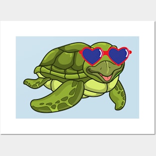 Cool Turtle Posters and Art